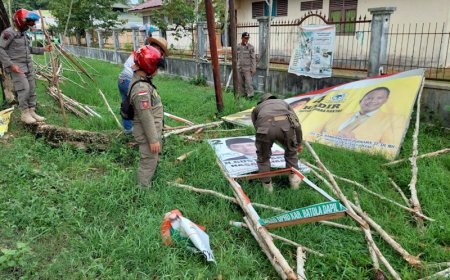 APK Masih Bertebaran di Batola, Bawaslu Turun Tangan