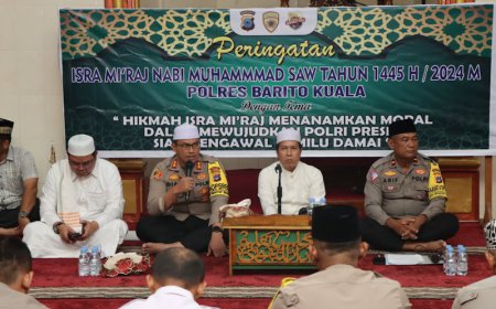 Polres Batola Inisiasi Doa Bersama Menjelang Pemilu 2024
