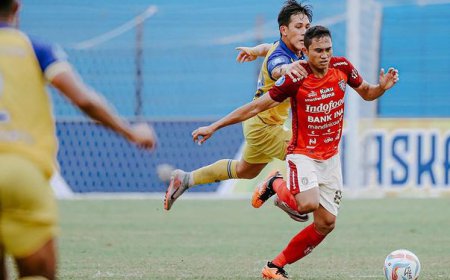 Hujan Tujuh Gol di Bantul, Barito Putera Tekuk Bali United