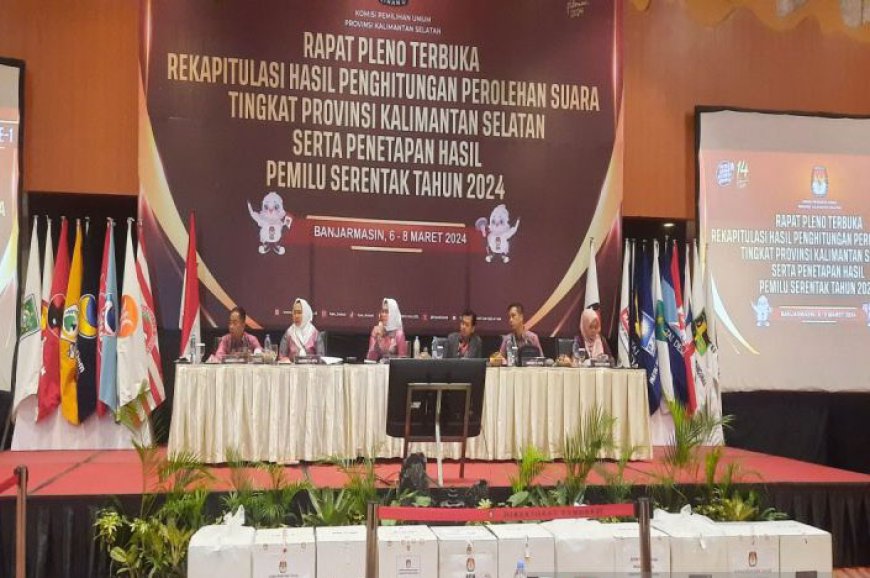 Rekapitulasi Penghitungan Suara Dimulai, KPU Kalsel Siap Terima Protes