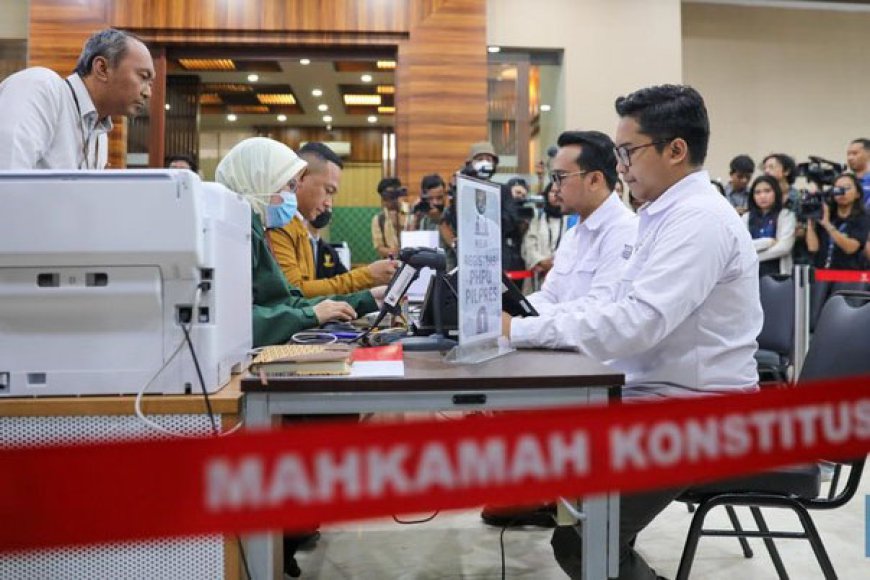 Paslon 01 dan 03 Resmi Ajukan Gugatan Pemilu 2024 ke MK