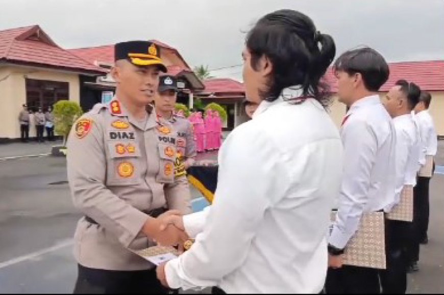 Ungkap Puluhan Kasus, Reserse Narkoba Batola Diguyur Penghargaan
