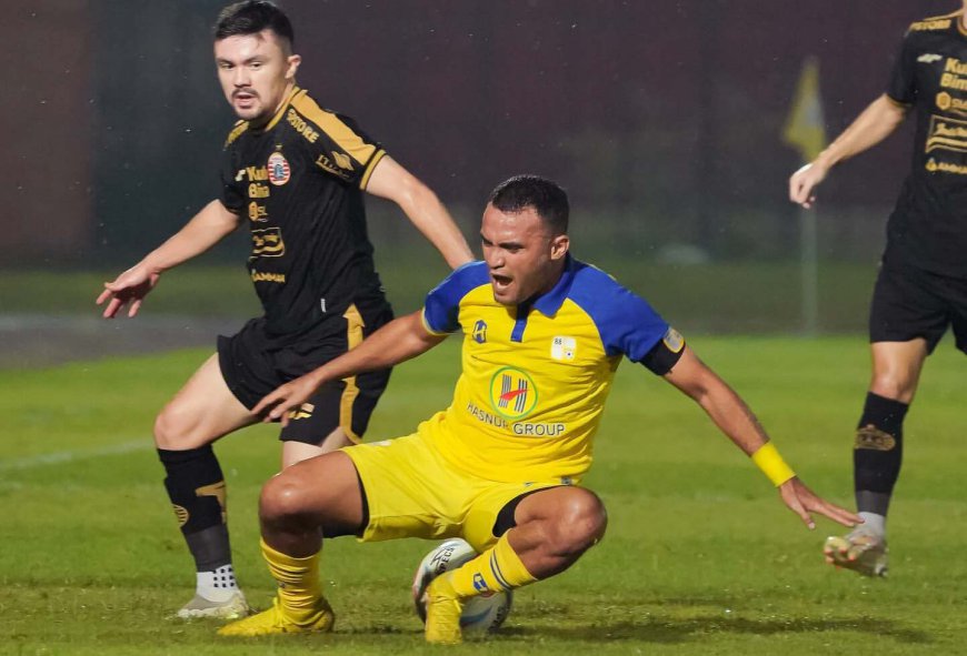 Drama 4 Gol, Barito Putera Diimbangi Persija Jakarta di Hari Ultah
