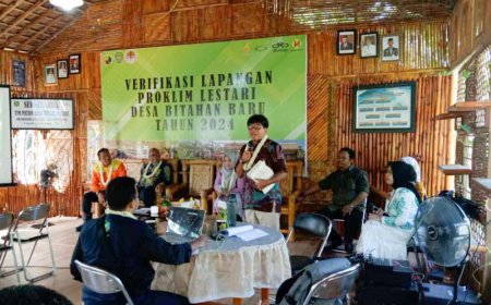 Desa Bitahan Baru di Tapin Mulai Jalani Verifikasi Proklim Lestari