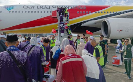 Kloter 19 Tutup Keberangkatan Haji Embarkasi Banjarmasin