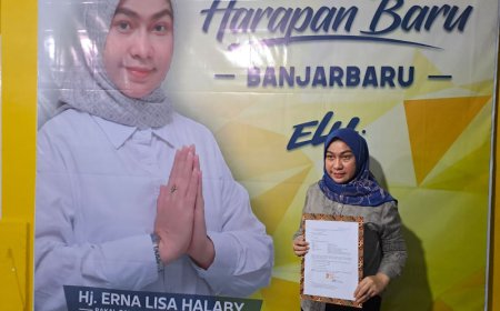 Mengenal Lisa Halaby, Perempuan Pemberani di Pilkada Banjarbaru 2024