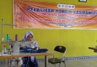 Tingkatkan Skill, PT BRE Gelar Pelatihan Membordir Sasirangan di Desa Budi Mulya