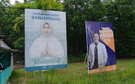 Lisa Halaby-Maulana Mansyur Berduet di Pilkada Banjarbaru 2024?