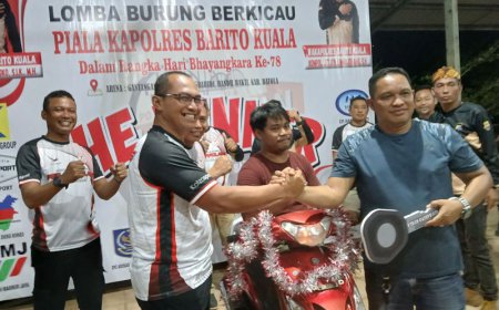 Reog Rajai Lomba Burung Berkicau Piala Kapolres Batola