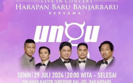 Diundang Lisa Halaby, Band Ungu Bakal Guncang Banjarbaru