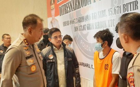 Polda Kalsel Bongkar Jaringan Malaysia Pemasok 50 Kilogram Sabu ke Banjarmasin