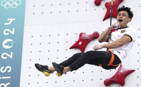 Kisah Veddriq Leonardo, Peraih Emas Olimpiade 2024 Bermodal Sepatu Pinjaman