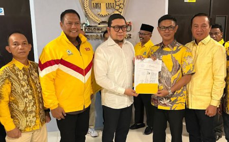 Rahmadian Noor-Sumarji Terima Rekomendasi Partai Golkar di Pilkada Batola 2024