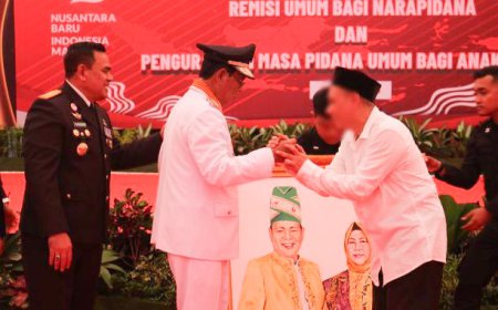 Ribuan WBP di Kalsel Terima Remisi Kemerdekaan, 63 Orang Langsung Bebas