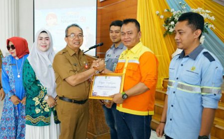 Konsisten Berperan Serta Tekan Stunting, PT BRE Terima Penghargaan
