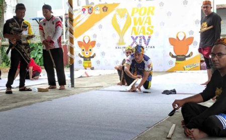 Balogo Kembali Meraih Emas, Kalsel Pimpin Klasemen Medali Porwanas XVI