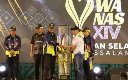 Resmi Dibuka Paman Birin, Porwanas XIV Menjadi Panggung Promosi Geopark Meratus