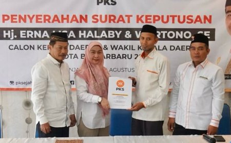 PKS Menggenapkan Enam Parpol Pengusung Lisa Halaby di Pilkada Banjarbaru 2024