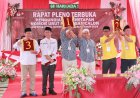 Pesan Damai di Pengundian Nomor Urut Pasangan Calon Pilkada Batola 2024