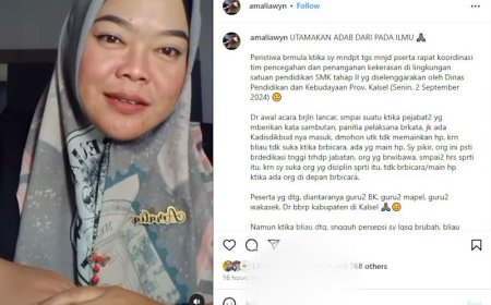 Kepala Disdikbud Kalsel Disorot Lagi, Gusar Usai Ditegur Merokok Dalam Ruangan AC