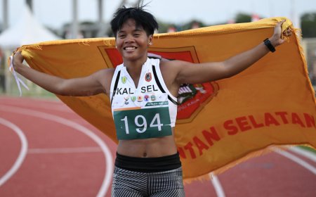 Raih Emas di PON 2024, Dara Kelahiran HST Melambungkan Peringkat Kalsel