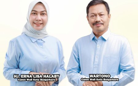 Dari One District One Product, Simak Visi Misi dan Program Lisa-Wartono di Banjarbaru