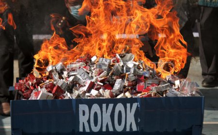 Bea Cukai Banjarmasin Sita 2 Juta Batang Rokok Ilegal