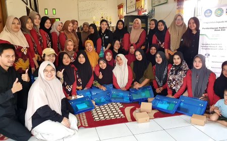 UNISM Berikan Pendidikan Tentang Hipertensi Kepada Kader Kesehatan Desa Alat HST