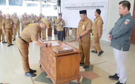 Awas! Bawaslu Batola Menindaklanjuti Dugaan Pelanggaran Netralitas ASN dan Kepala Desa
