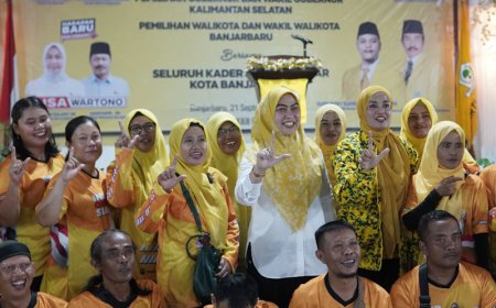 Gelar Konsolidasi Internal, Golkar Banjarbaru Bersiap Memenangkan Lisa-Wartono