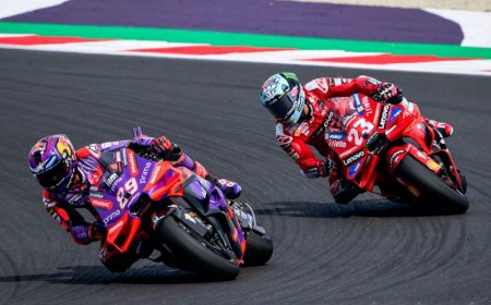 Overtaking Lap Terakhir, Bastianini Renggut Keunggulan Martin di MotoGP Emilia Romagna