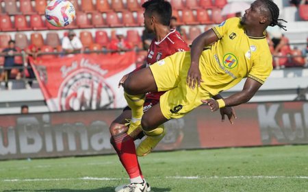 Gagal Antisipasi Umpan Silang, Barito Putera Dihukum Bali United