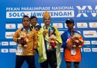 Atletik Tambah 3 Emas, Kalsel Tempati Peringkat Tujuh Peparnas 2024