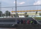 Dispora Kalsel Bangun Lapangan Mini Soccer di SKB Mulawarman