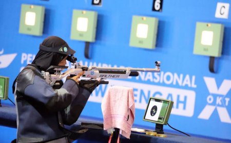 Ansari Tak Terkejar, Renang Dongrak Perolehan Emas Kalsel di Peparnas 2024