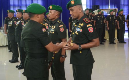 Dua Tahun Mengabdi, Kadirman Gultom Tinggalkan Kodim 1005 Batola