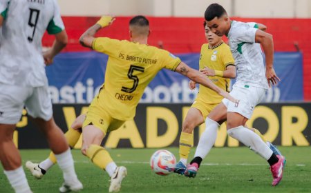 PSS Sleman Tinggalkan Dasar Klasemen Liga 1 Usai Bungkam Barito Putera