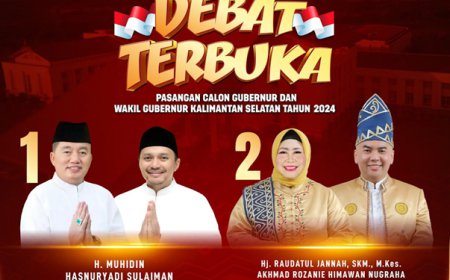 Jangan Terlewat! Berikut Link Live Streaming Debat Pertama Calon Gubernur-Wakil Gubernur Kalsel 2024