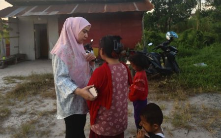 Ikut Prihatin, Lisa Halaby Sanggupi Rehab Rumah Seorang Janda di Banjarbaru