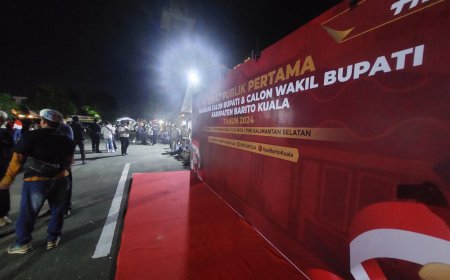 Catat! Berikut Link Live Streaming Debat Pertama Calon Bupati-Wakil Bupati Batola 2024