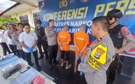 Ungkap Dua Kasus Sabu Bernilai Miliaran, Polres Batola Selamatkan Ribuan Jiwa