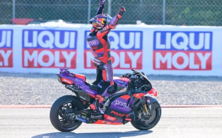 Finis Ketiga di Barcelona, Jorge Martin Resmi Juara Dunia MotoGP 2024