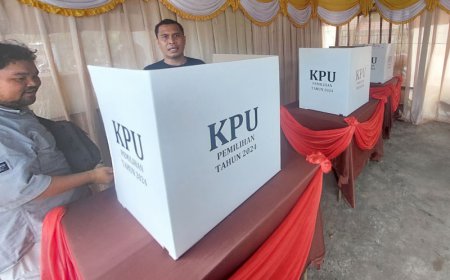 Lakukan Simulasi Pencoblosan, KPU Batola Memastikan Kesiapan Hadapi Pilkada 2024