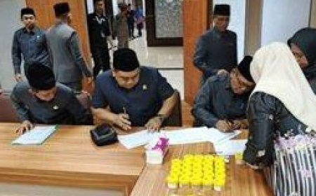 Antusias Ikuti Tes Urine, Dukungan Nyata DPRD Terhadap P4GN di Batola