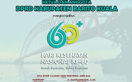 DPRD Barito Kuala Mengucapkan Selamat Hari Kesehatan 2024