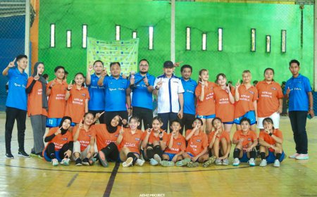 Sejarah Telah Tercipta! Putri Batola Juarai Kejurprov Futsal Kalsel 2024