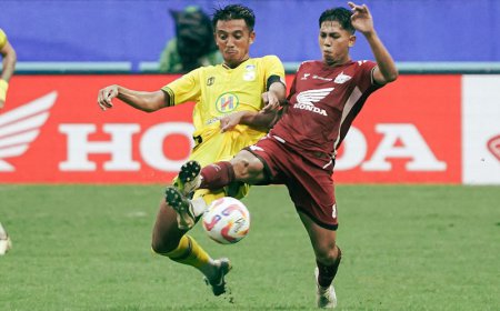 Sudah Unggul Lebih Dulu, Barito Putera Akhirnya Kalah Lagi