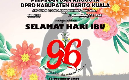 DPRD Batola Mengucapkan Selamat Hari Ibu ke-96 Tahun 2024