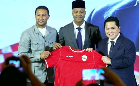 PSSI Resmi Perkenalkan Patrick Kluivert Sebagai Pelatih Timnas Indonesia
