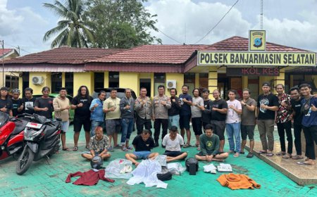 Pencuri Spesialis Rumah Kosong Lintas Kota Ditangkap di Banjarmasin